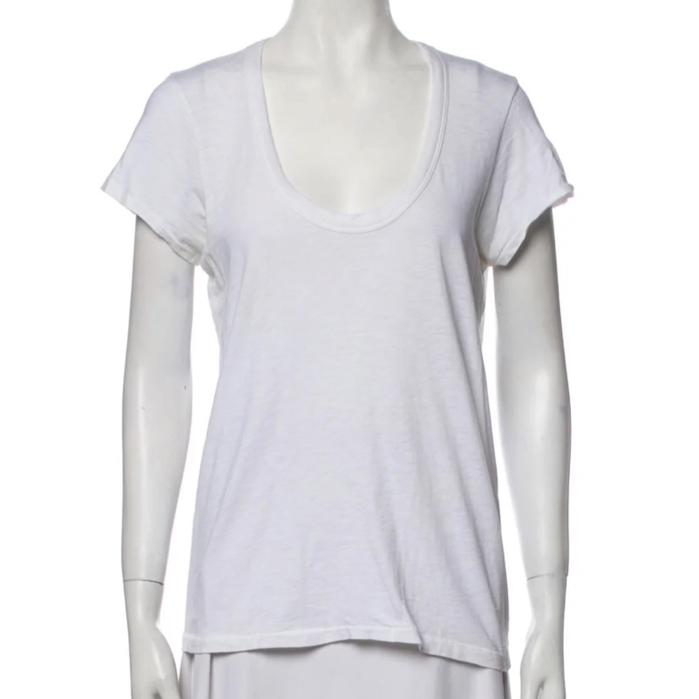 Rag & Bone White Short Sleeve T-Shirt